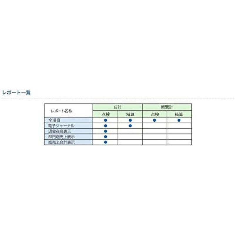 電子レジスタ シャープ 8部門 ホワイト系 XE-A147-W - 5