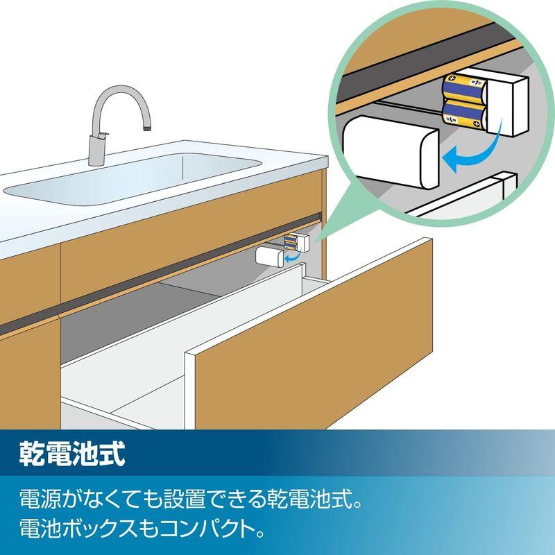 キッチン用蛇口　LIXIL(リクシル)　INAX　キッチン用　台付　タッチレスタイプ　シングルレバー混合水栓　蛇口　整流　スポット微細シャワー　ホース引出し