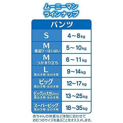 印象のデザイン ムーニー パンツ Lサイズ ムーニーマン女の子 エアフィット 9 14kg 162枚 54枚 3 ケース品 おむつ トイレ用品