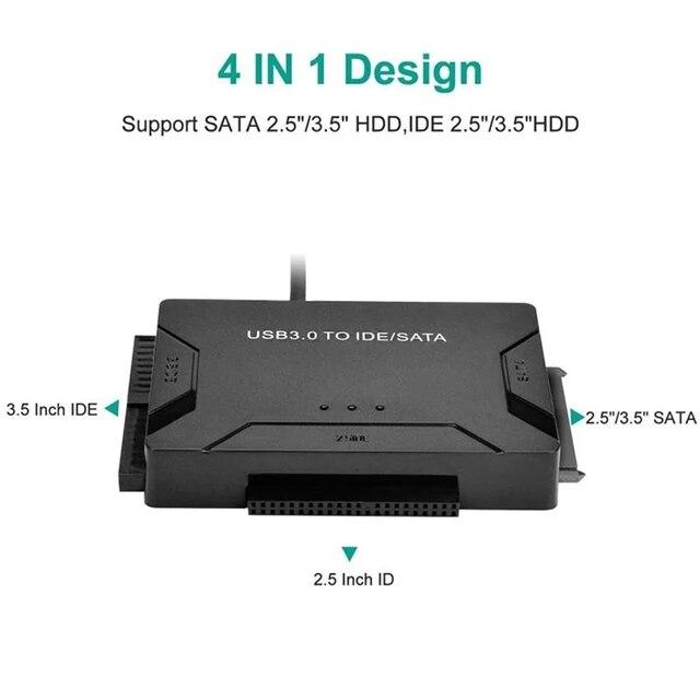 USB 3.0からsataへのHDDハードディスクアダプター、hdd、ssd、cd、DVD、rom、CD-RW、3 in 1、3.5インチ、2.5イン｜ichi-shop｜19