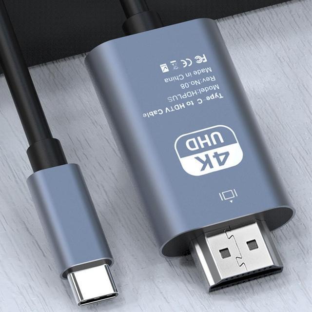 USB Type-Cからhdmiプロジェクションケーブル,TVケーブル,Android,lg,Samsung,motorola,スイッチ,4k,30h｜ichi-shop｜13