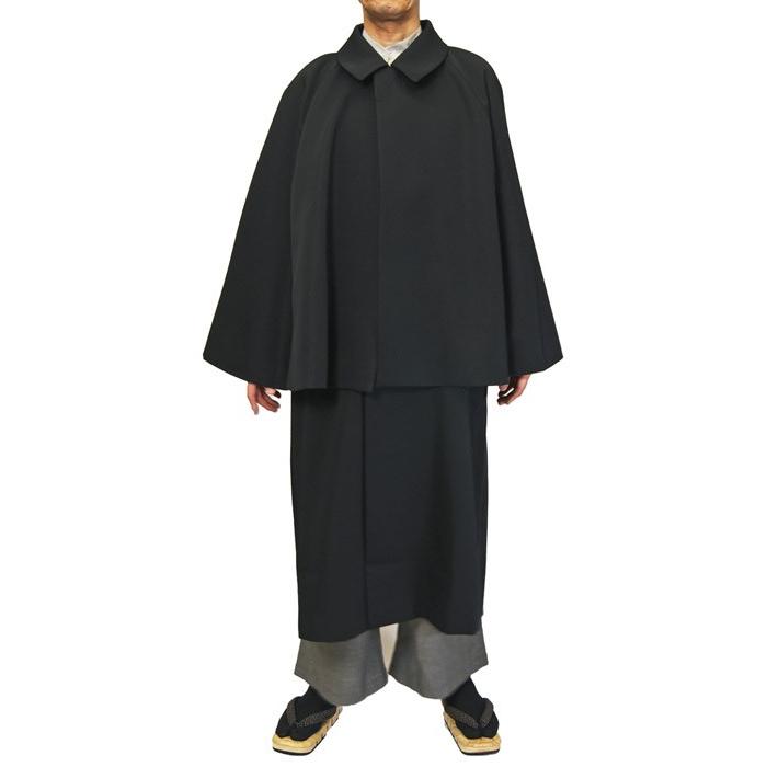 紳士とんびコートインパネコート 黒色 和装洋装兼用 メンズ 紳士とんびコートインパネコート 黒色 和装洋装兼用 メンズ