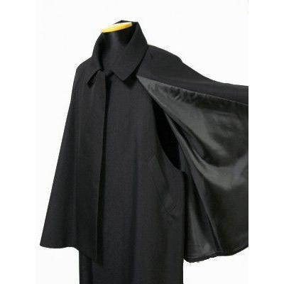 紳士とんびコートインパネコート 黒色 和装洋装兼用 メンズマント 送料無料 16 211 着物と和装小物の店 いちかわ 通販 Yahoo ショッピング