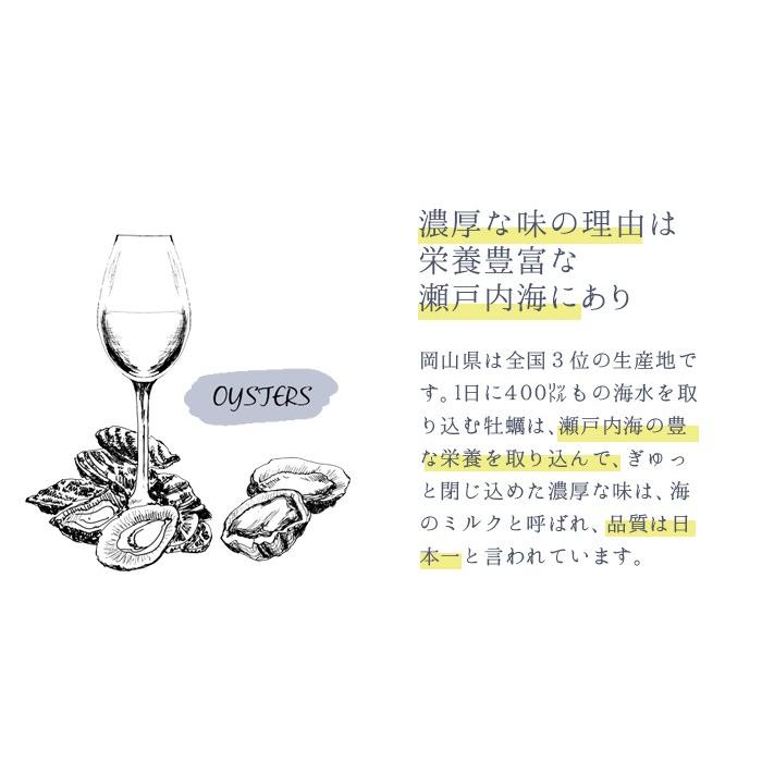 瀬戸内産 剥き牡蠣 円盤 500g お歳暮 御歳暮 ギフト 送料無料 【岡山市場工房】｜ichiba-koubou｜05