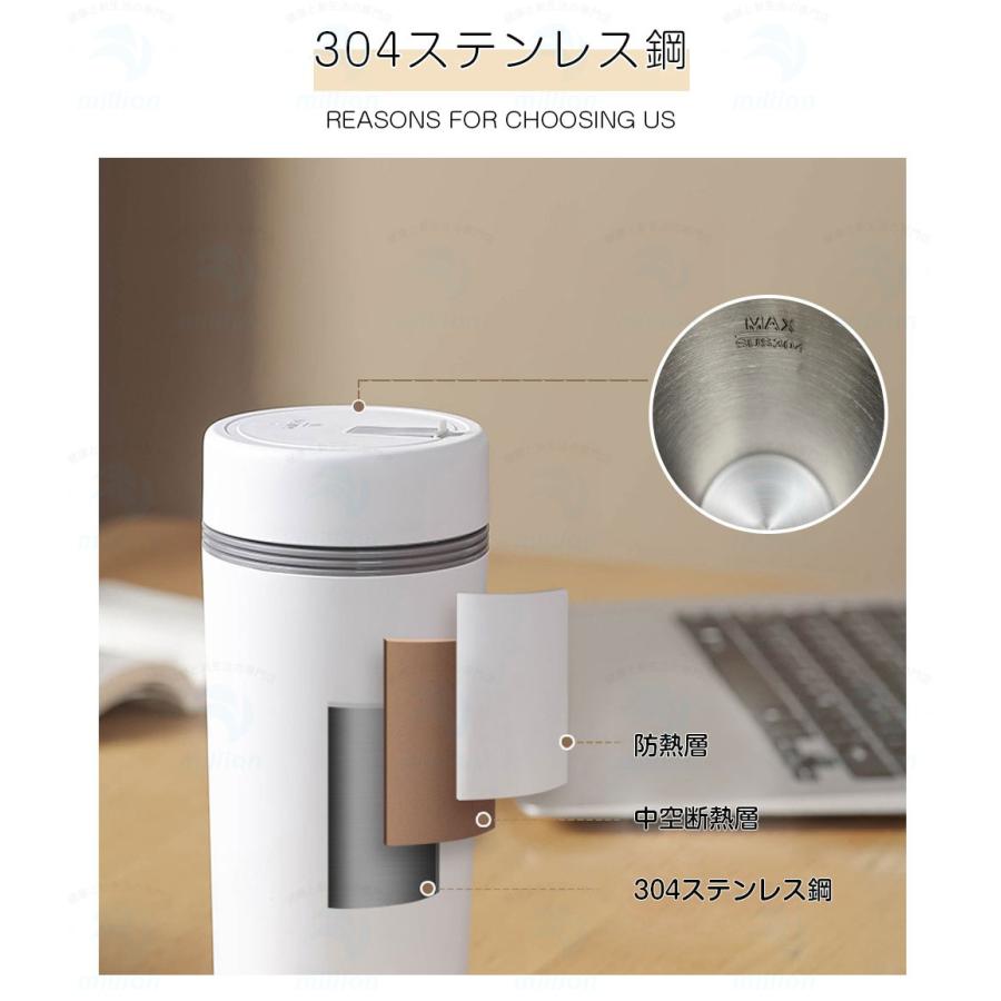 電気ケトル 車載 ポータブル 12V車載用 350ml 304ステンレス鋼 80W 4カラー 空焚き防止 漏れ防止 静音 コンパクト 持ち運びやすい おしゃれ |  | 06
