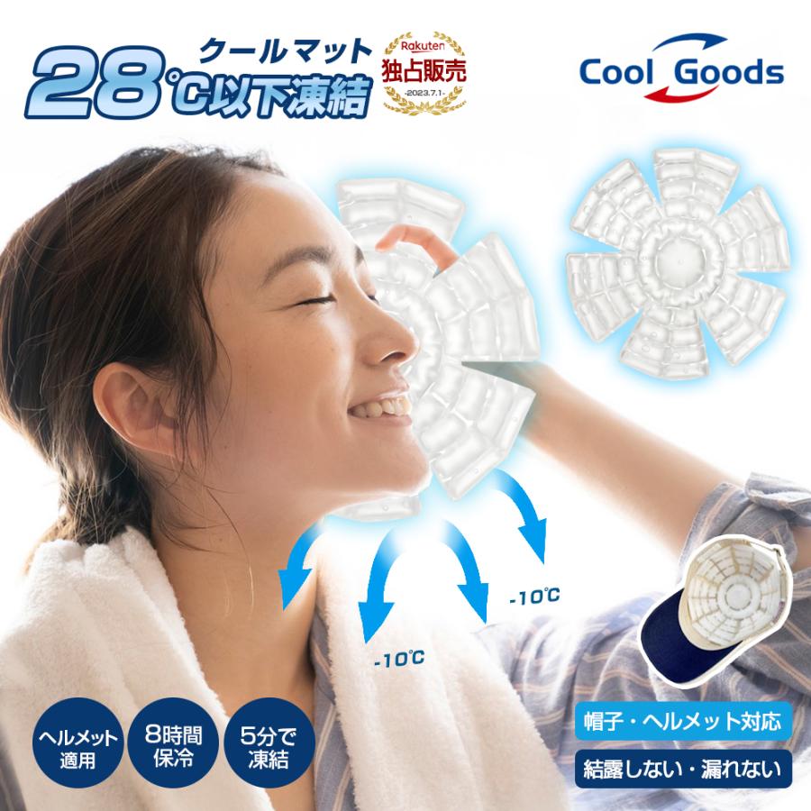 ☆2枚でよりお得☆ 冷却グッズ 首 長時間 20℃ 頭皮 外出 水 帽子