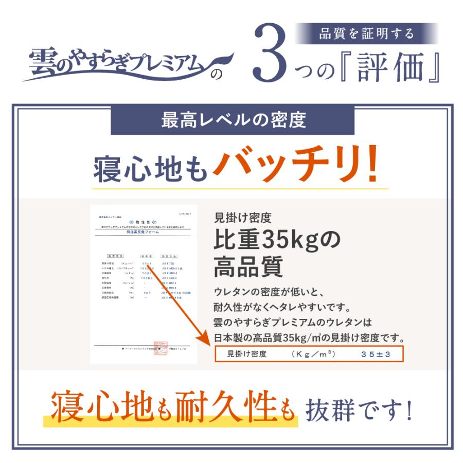 ✬雲のやすらぎプレミアム敷布団✬使用頻度少シングル手渡しなら25000円！