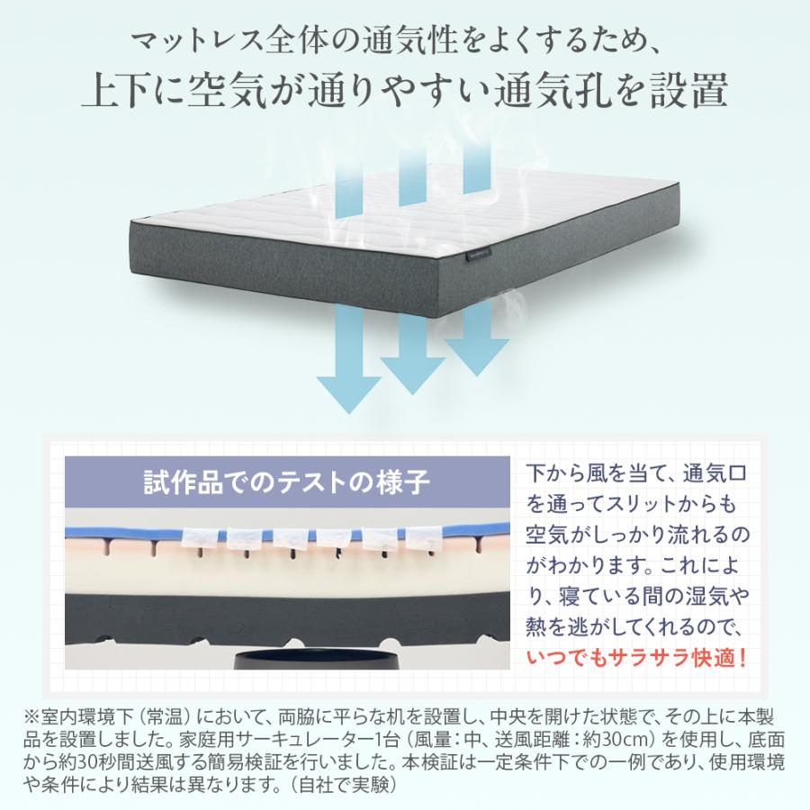 マットレス 雲のやすらぎプレミアムマットレス2 防ダニ 防臭 抗菌
