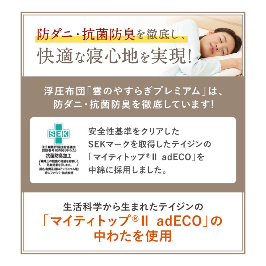 マットレス セミダブル 雲のやすらぎ プレミアム 硬め 厚め 極厚 マットレス セミダブル 雲のやすらぎ プレミアム 硬め 厚め 極厚