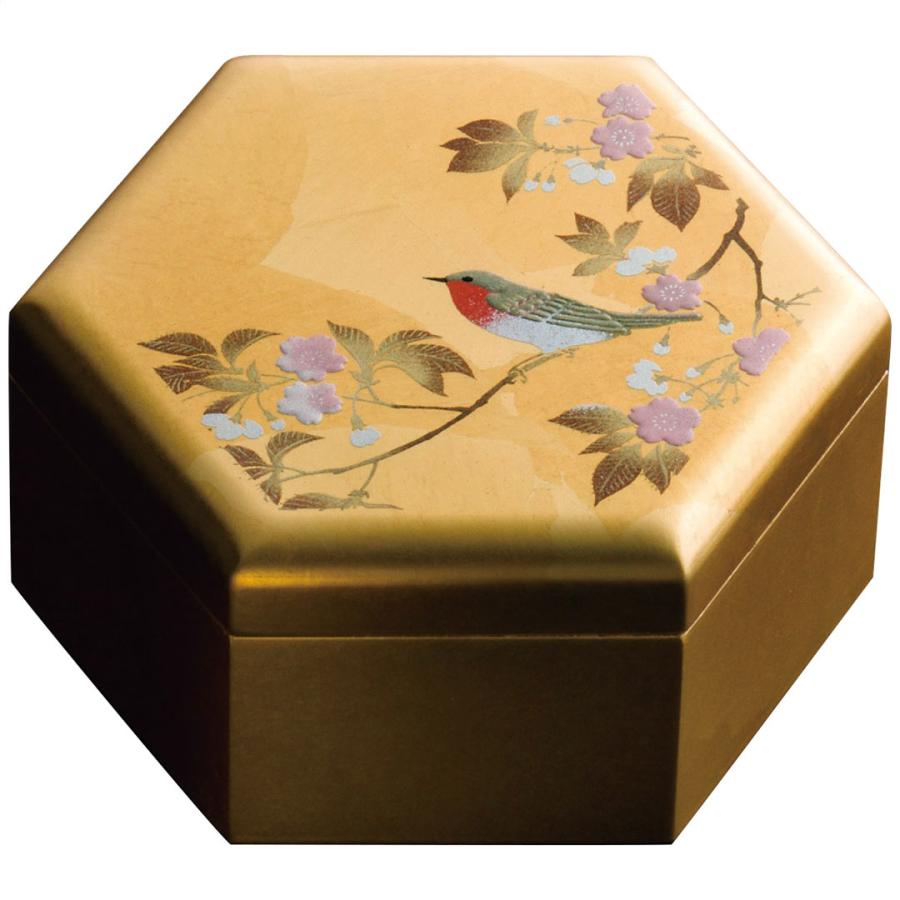 花見鳥 小箱 ギフト プレゼント 贈り物 贈呈 ご褒美 箔一 : 壱番館