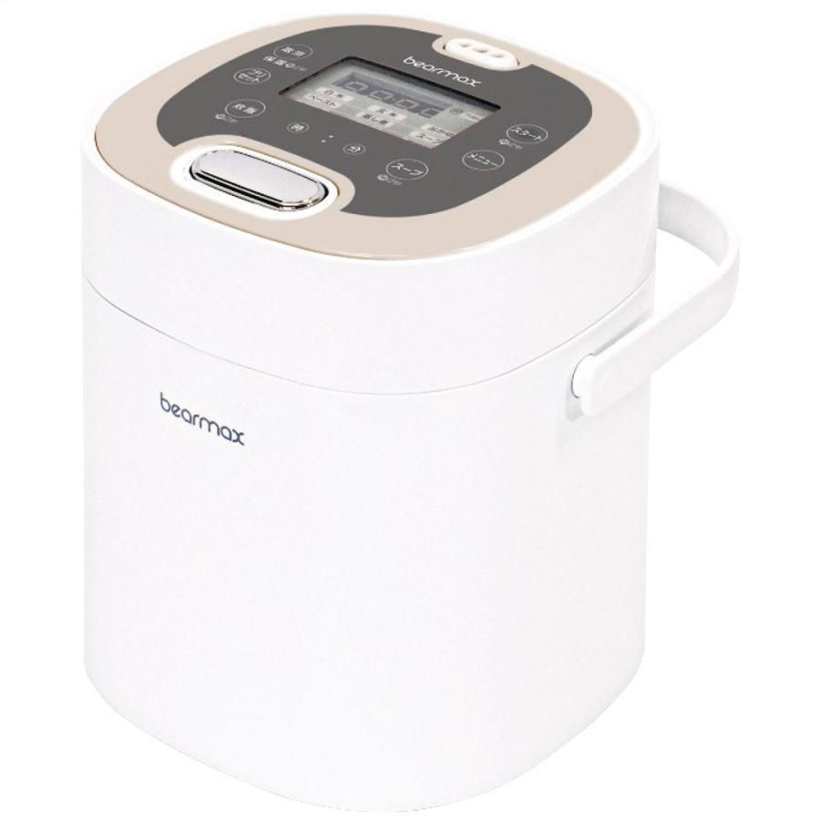 クリスマス ギフト 炊飯器 ベアーマックス マルチ・ライスクッカー(2.5合炊) ホワイト マルチ・ライスクッカー(2.5合炊き) ギフト プレゼント 贈り物 贈呈 ご