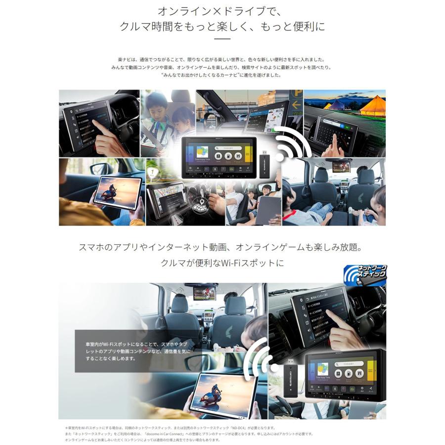 carrozzeria 楽ナビ 8V型HD/TV/DVD/CD/Bluetooth/SD/チューナー carrozzeria 楽ナビ 8V型HD/TV/DVD/CD/Bluetooth/SD/チューナー