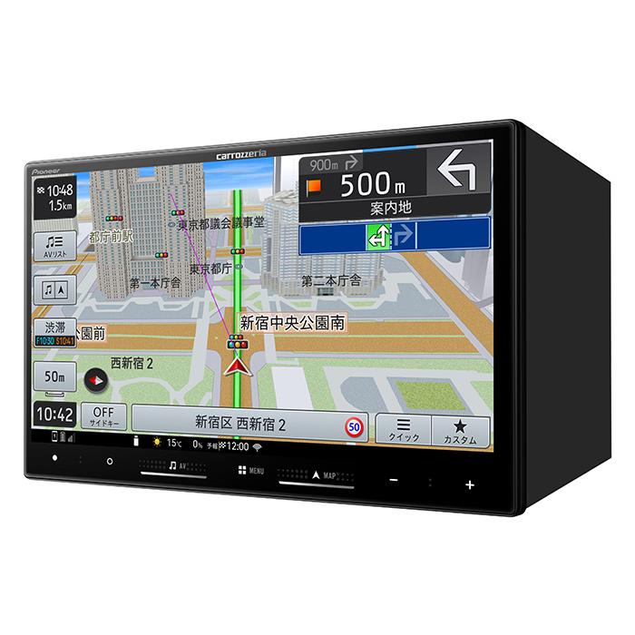 carrozzeria 8V型HD/TV/DVD/CD/Bluetooth/USB/SD CA/AA対応 カーナビ