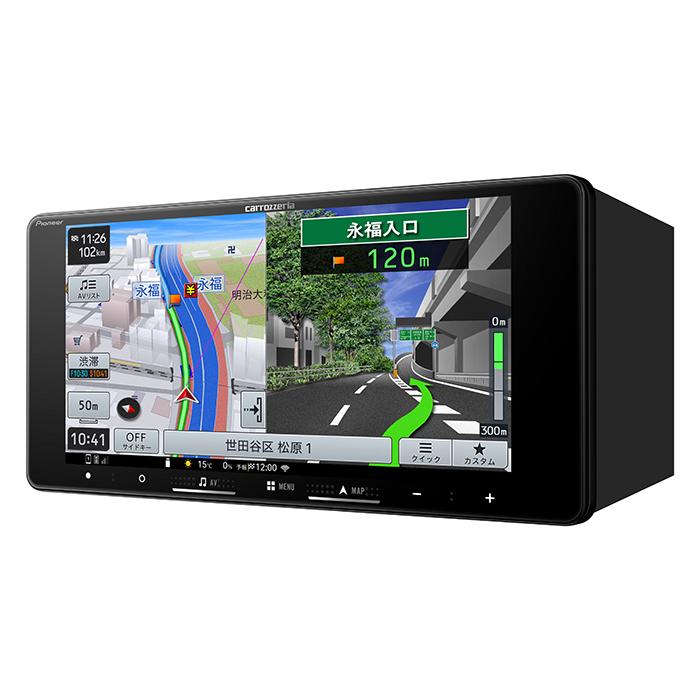 carrozzeria 楽ナビ 7V型HDワイド/Bluetooth/USB CA/AA対応 カーナビ 