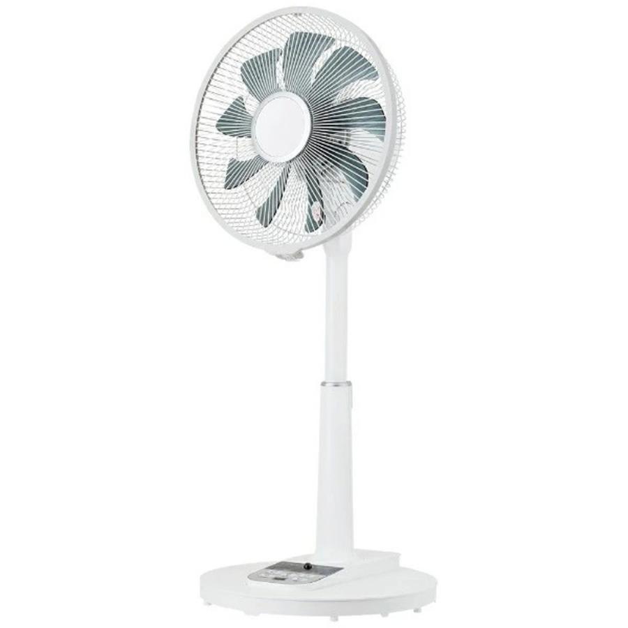 C:NET リビング扇風機 DCモーター搭載 リモコン式 30cm 9枚羽根