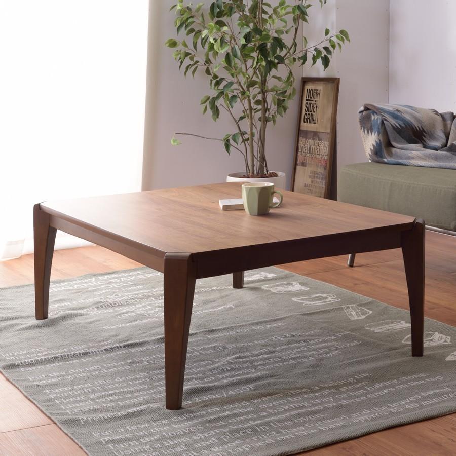 こたつ 電気こたつ 炬燵 コタツテーブル 75×75cm 正方形 おしゃれ 石英管温風ヒーター センターテーブル こたつ布団がズレにくい 角型 VOL.670 KT-107 こたつ 電気こたつ 炬燵 コタツテーブル 75×75cm 正方形 おしゃれ 石英