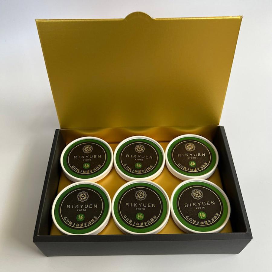石臼挽き極濃宇治抹茶アイス6個入り 抹茶アイス 抹茶 濃厚 石臼挽き