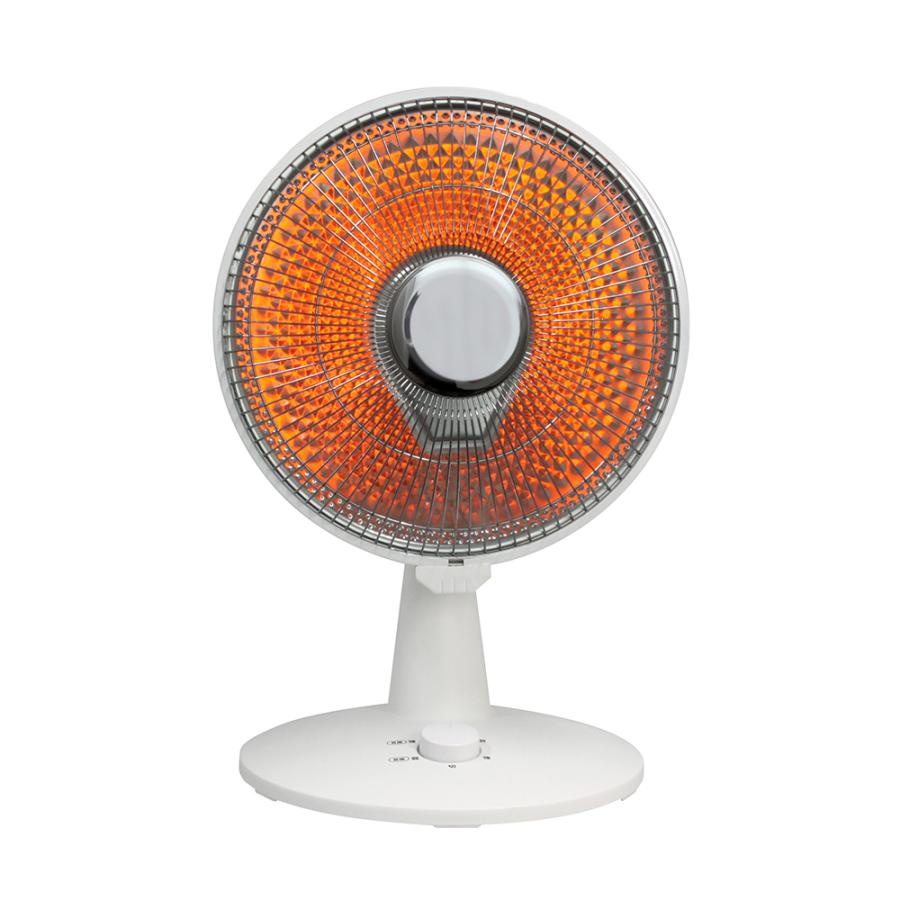 ミニパラボラカーボンヒーター 500W コンパクトでお手軽速暖！ 反射光