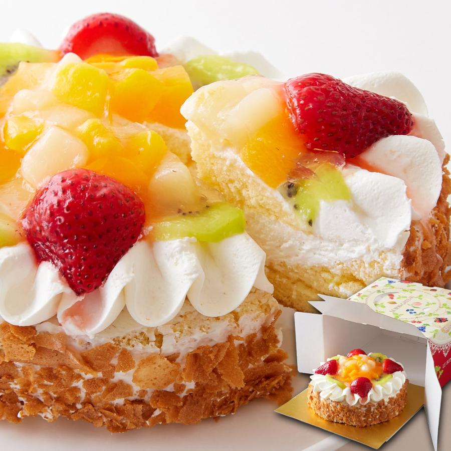 フルーツショートケーキ 色とりどりのフルーツをたっぷり フルーツショートケーキ 色とりどりのフルーツをたっぷり