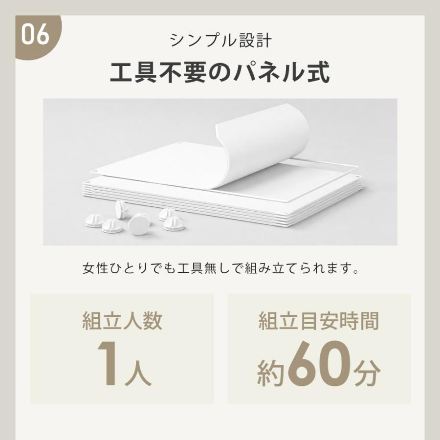 公式 クローゼット 収納 組立式 おしゃれ 組み立て式 収納ボックス 扉