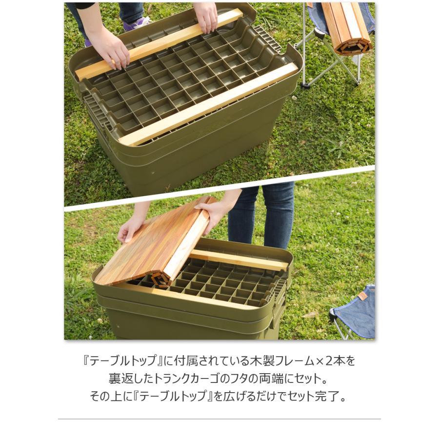 トランクカーゴ テーブルトップ 30l 天板のみ 収納ボックス コンテナボックス おしゃれ ハードケース 蓋 フタ アウトドア Diy 室内 車載用に Tc 30tb Tc 30tb 壱番館shopプレミアム 通販 Yahoo ショッピング