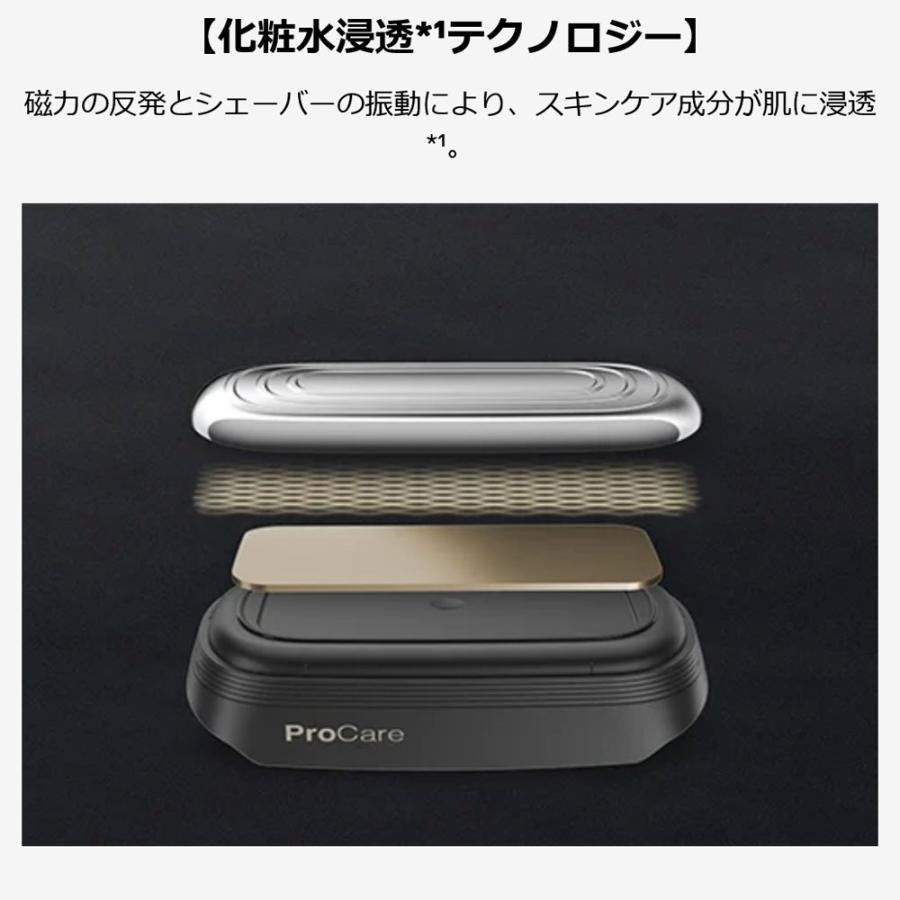 PROケアヘッド 美顔器ヘッド スキンケア シリーズ9シェーバー用 PROケアヘッド 美顔器ヘッド スキンケア シリーズ9シェーバー用