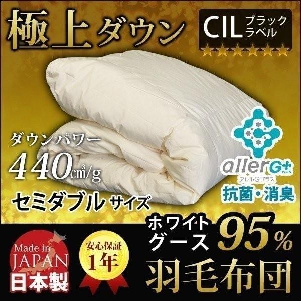 羽毛布団 ダウンケット 洗える 肌掛け布団 日本製 防ダニ 抗菌 消臭 春 夏用 ホワイトグースダウン 95％ A770DZ セミダブル 新生活 代引不可 同梱不可