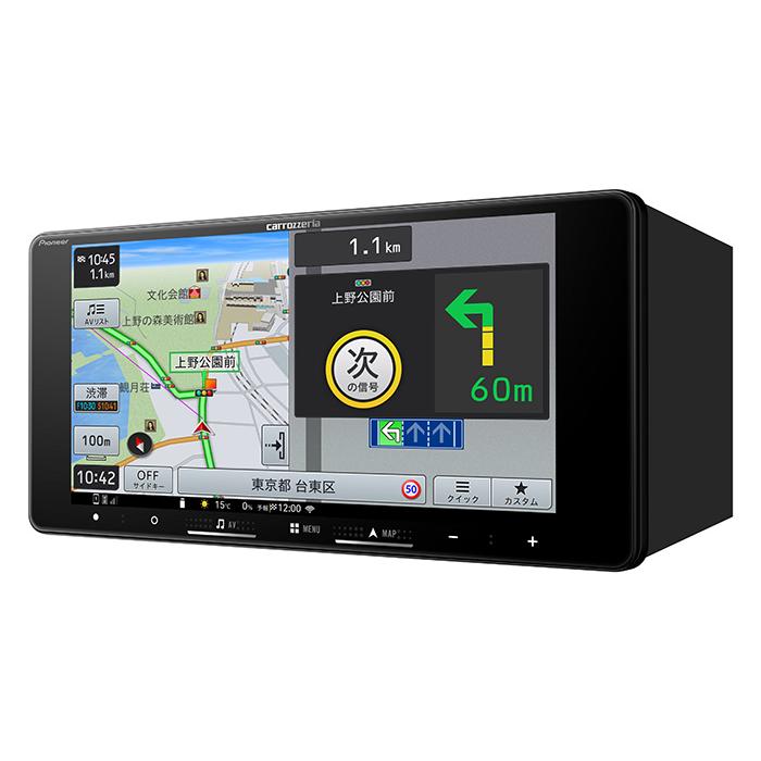 カロッツェリア carrozzeria 楽ナビ 7V型HDワイド/TV/DVD/CD/Bluetooth