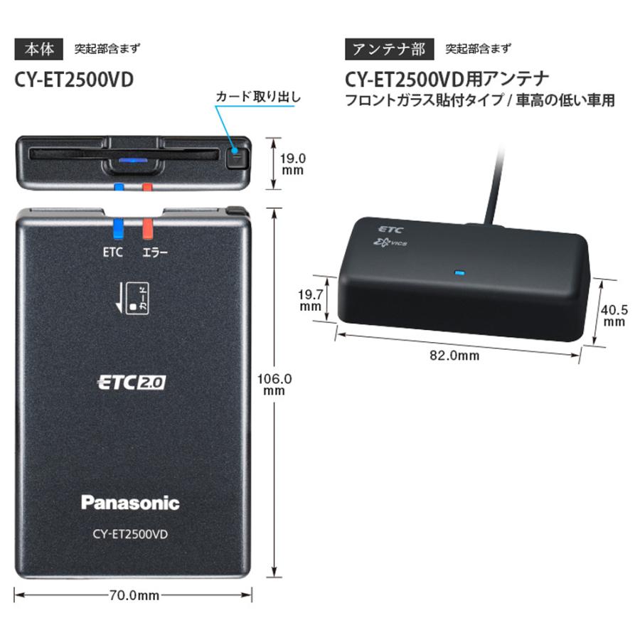 Panasonic パナソニック ナビ連動 ETC2.0 車載器 高度化光 Panasonic パナソニック ナビ連動 ETC2.0 車載器 高度化光