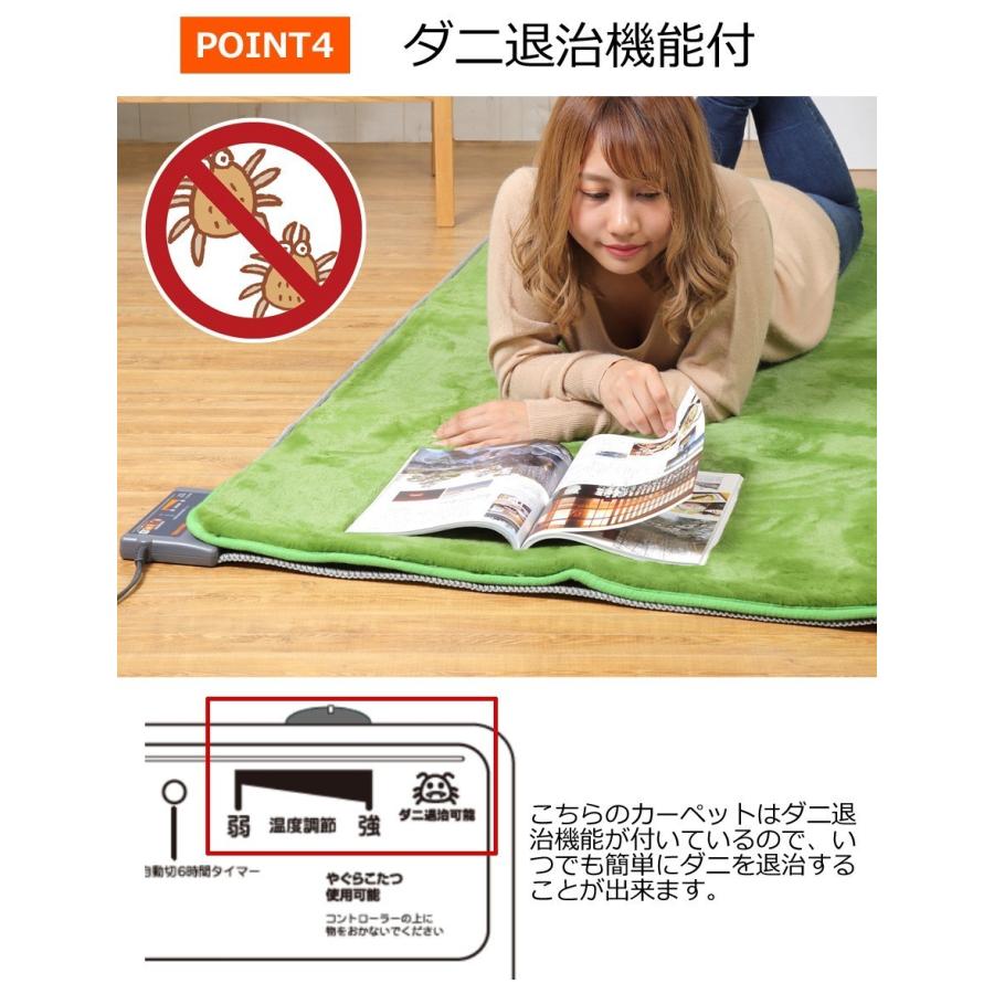 ホットカーペット 3畳 本体 195×235cm 電気カーペット ホットマット