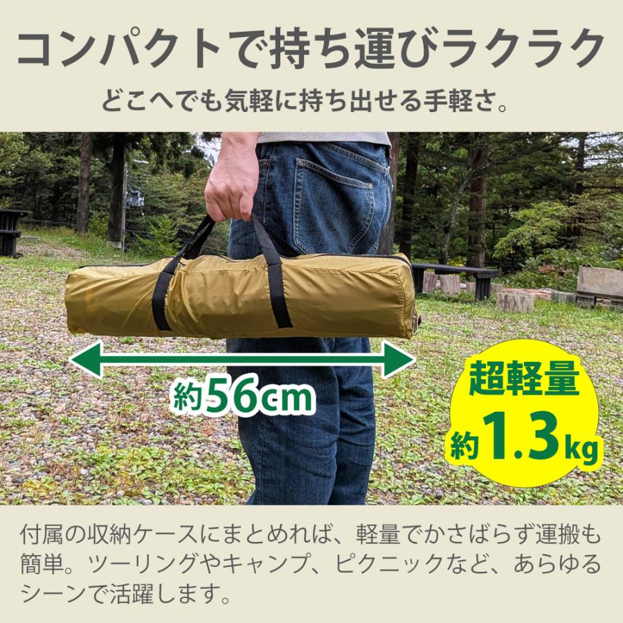 LANDFIELD テント 1〜3人用 ファミリーテント 国内メーカー 小型テント