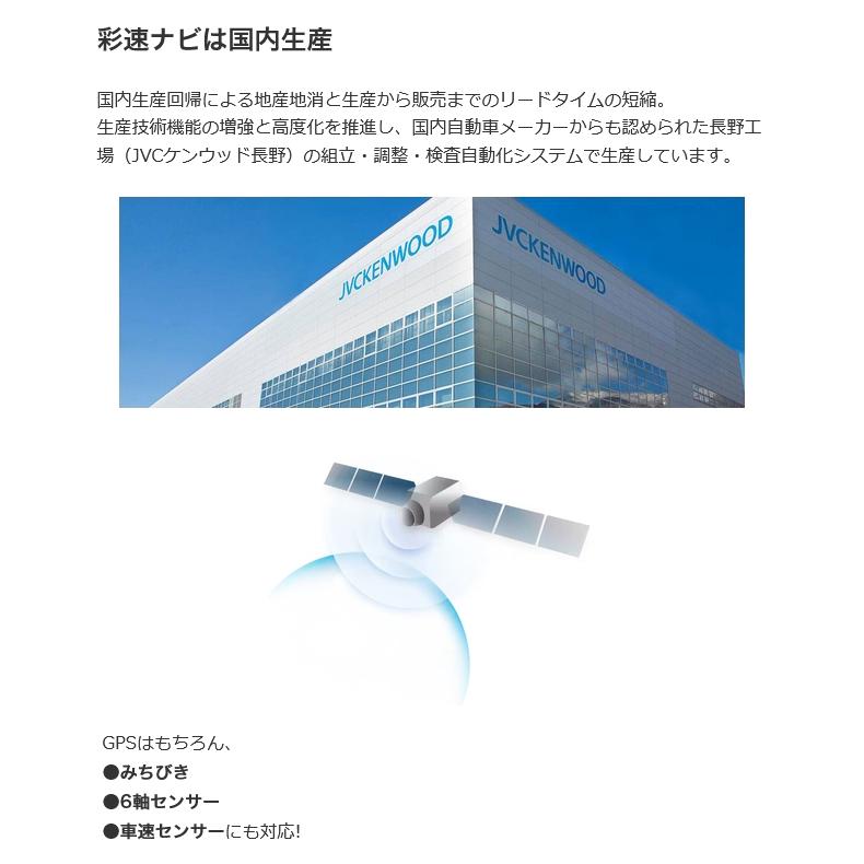 彩速ナビ カーナビ 7インチ 7V型 200mmワイド 地上デジタル対応 彩速ナビ カーナビ 7インチ 7V型 200mmワイド 地上デジタル対応