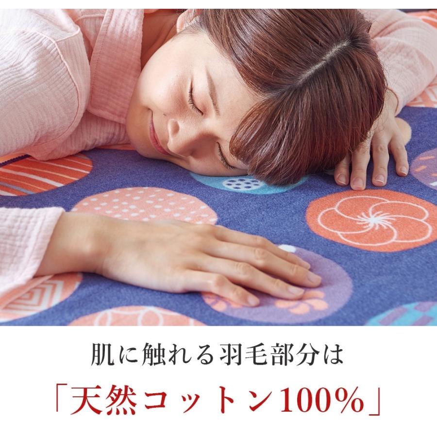 電気毛布 綿掛敷兼用毛布ワイド 190×140cm 洗える 電気掛け敷き毛布