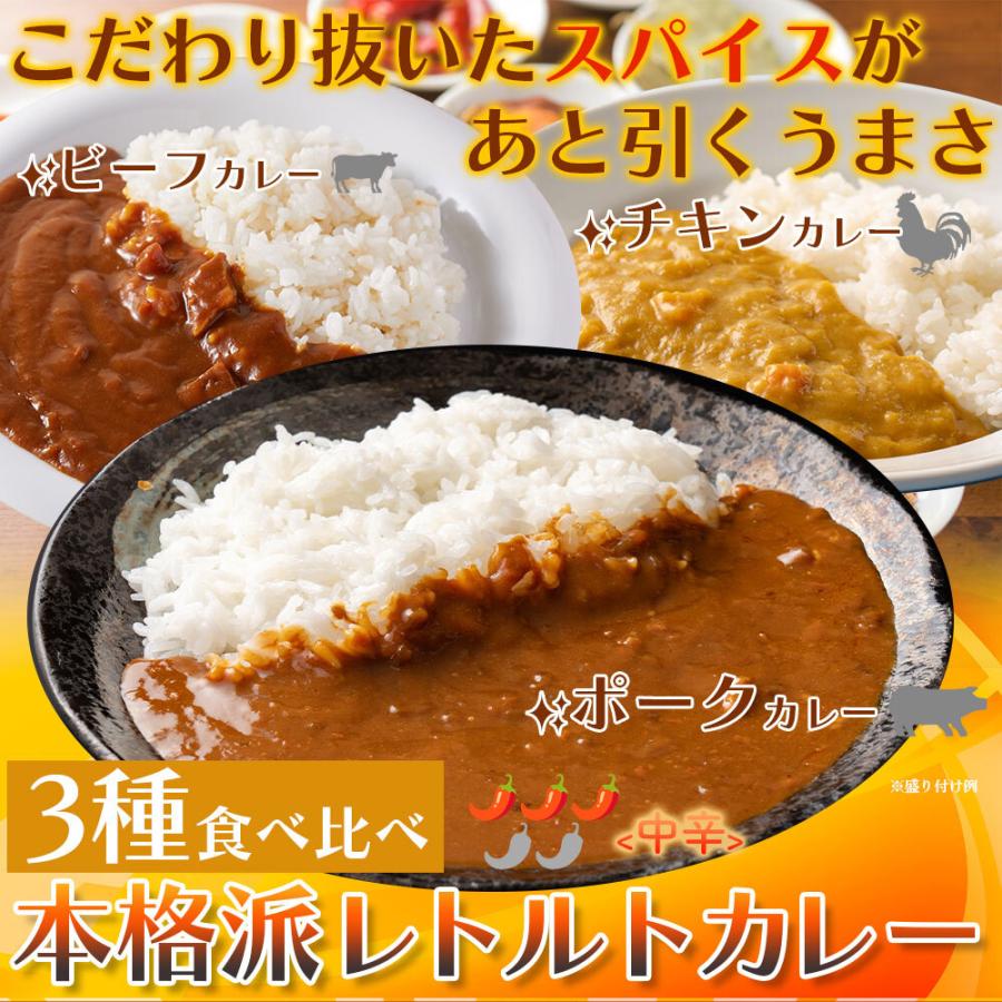 本格派 レトルトカレー 5食セット 一口食べれば、やみつきに！お店の