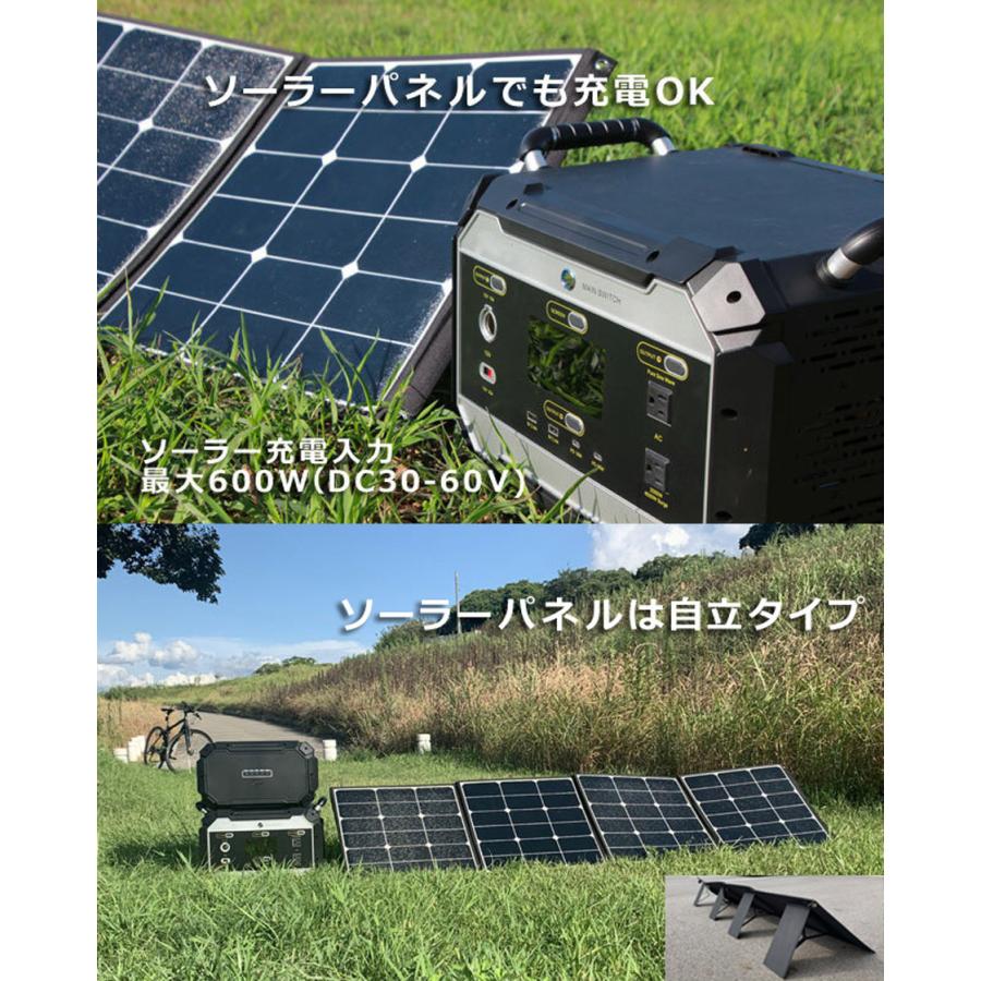 ポータブル電源 ボルトマジック メガ 折りたたみソーラーパネル PB3000