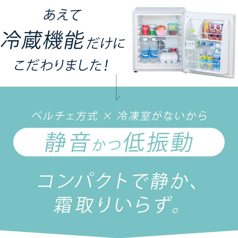 SunRuck（サンルック） 冷蔵庫 一人暮らし 48L 霜取り不要 冷凍室なし