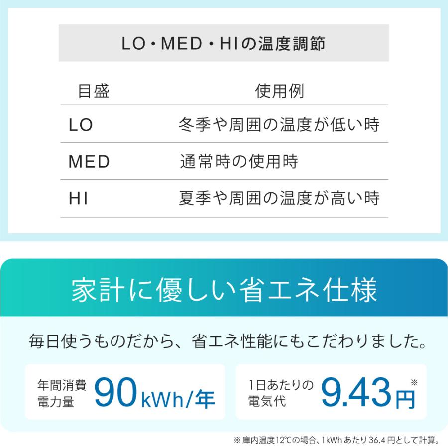 冷蔵庫 48L 静音 冷凍室なし 一人暮らし 1ドア冷蔵庫 小型冷蔵庫 静か おしゃれ 木目 小型 霜取り不要 ペルチェ方式 オフィス用 SunRuck 公式_14