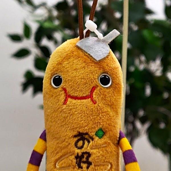 ご当地 モケケ ぬいぐるみ マスコット（大阪・お好み焼き） ストラップ