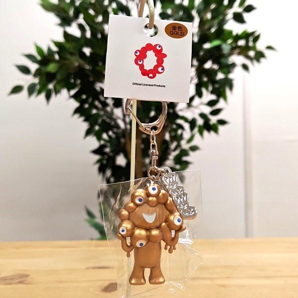 EXPO2025 キャラ立体PVCキーホルダー 金 タグ付 ミャクミャク 大阪