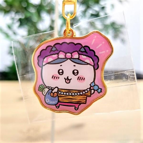 大阪限定ちいかわダイカットキーホルダー（おばちゃん・ハチワレ