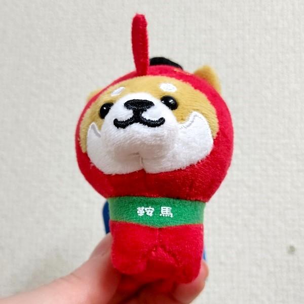 旅するマメしば ボールチェーン 鞍馬天狗柄 京都 くらまてんぐ 旅するマメしば ボールチェーン 鞍馬天狗柄 京都 くらまてんぐ