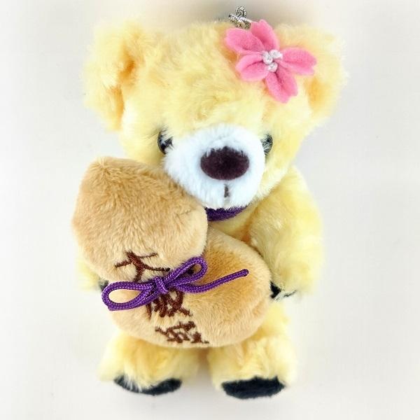 ご当地ベア ぬいぐるみマスコットキーホルダー（大阪城3） お土産 関西