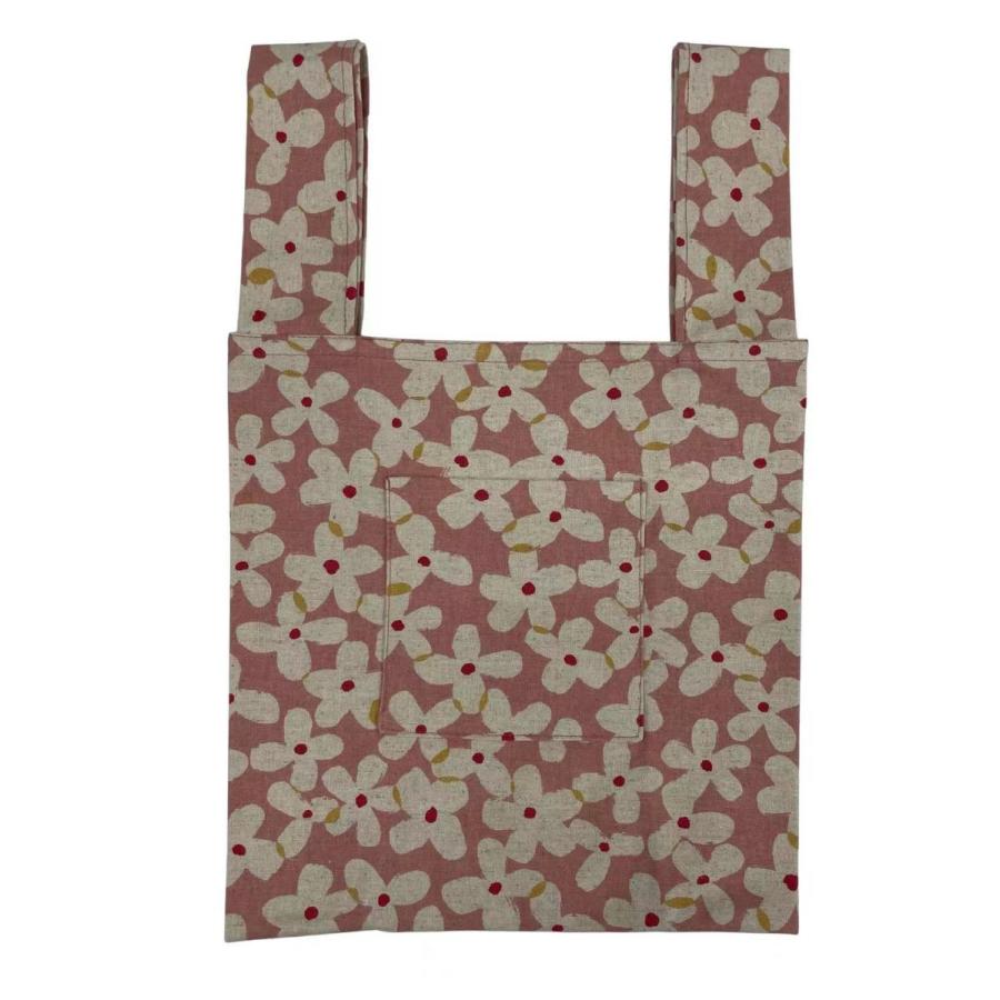 バッグ エコバッグ ポケッタブル コンビニバッグ エコ 花柄 : 1分の1