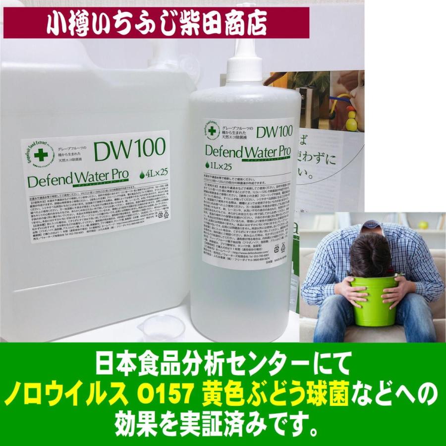 DF1 1本 DefendWaterPro DW100 ディフェンドウォーター 家庭向き1L