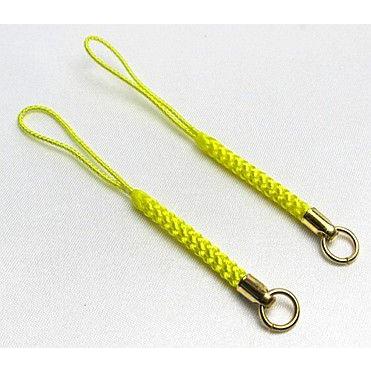 国産金具付き根付紐 根付ヒモ 金具付 黄色 １０本セット 根付 根付紐 ストラップ キーホルダー ヒモ 00 106 いち藤 通販 Yahoo ショッピング