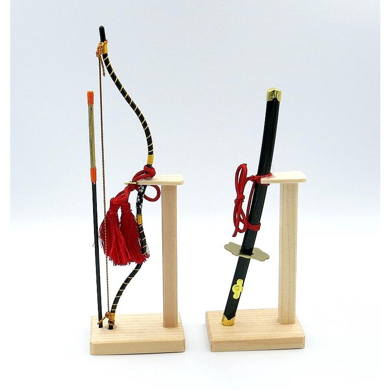 梅印 ミニ弓太刀 No.2 弓太刀 端午の節句 五月人形 兜飾り 鎧飾り