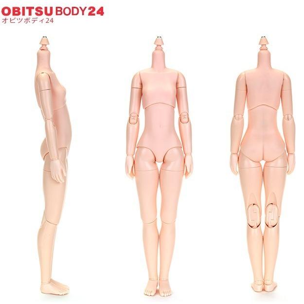 OBITSU BODY Mサイズ フィギュア ハロープロジェクト　手作り オビツボディ 24cm ナチュラル M胸 正規品 オビツドール 可動