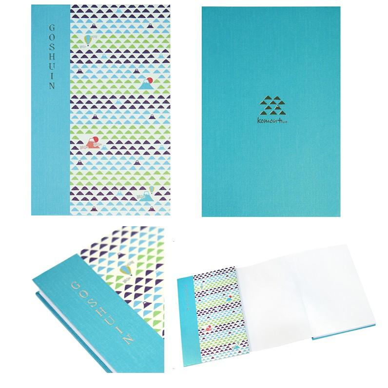 Komon+ 御朱印帳 大判 182×121mm 集印帳（特大） （メール便1通で4冊