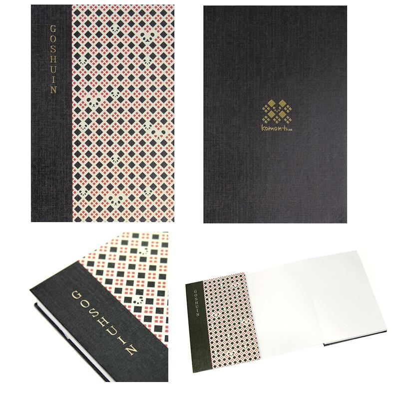 Komon+ 御朱印帳 大判 182×121mm 集印帳（特大） （メール便1通で4冊