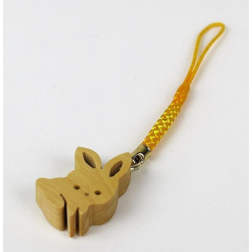 つげ根付 うさぎ （紐：山吹） : いち藤 - 通販 - Yahoo!ショッピング